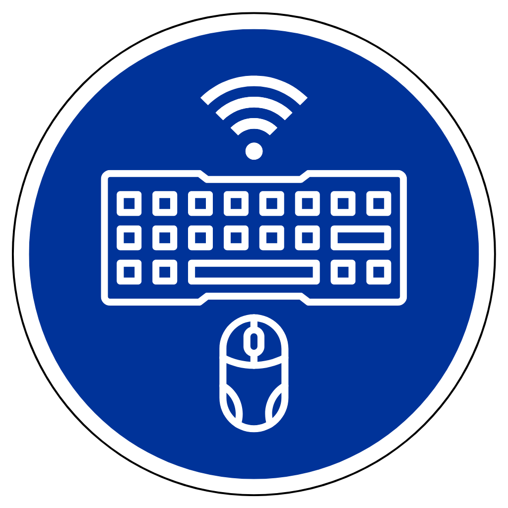 TECLADO INALAMBRICO pc eficiencia webcam  videoconferencias con ia
